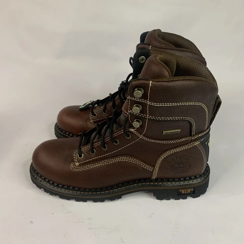 Georgia Boot AMP LT Logger Alloy Toe Waterproof Women's Logger Boot 10M GB00428